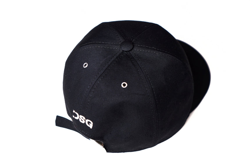 CAPPELLO DSG BASEBALL NERO CON RICAMO BIANCO