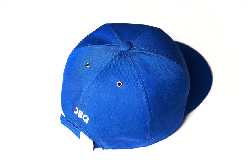 CAPPELLO DSG BASEBALL BLUE CON RICAMO BIANCO