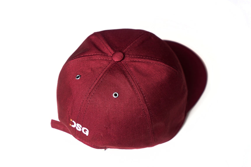 CAPPELLO DSG BASEBALL BORDEAUX CON RICAMO BIANCO