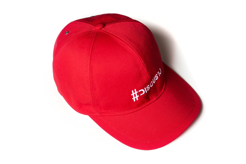 CAPPELLO DSG BASEBALL ROSSO CON RICAMO BIANCO