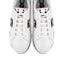 SNEAKER NAPPA BIANCA CON GRO LATERALE STAMPATO
