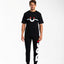 T-SHIRT DSG NERA CON STAMPA SMILE BIANCA
