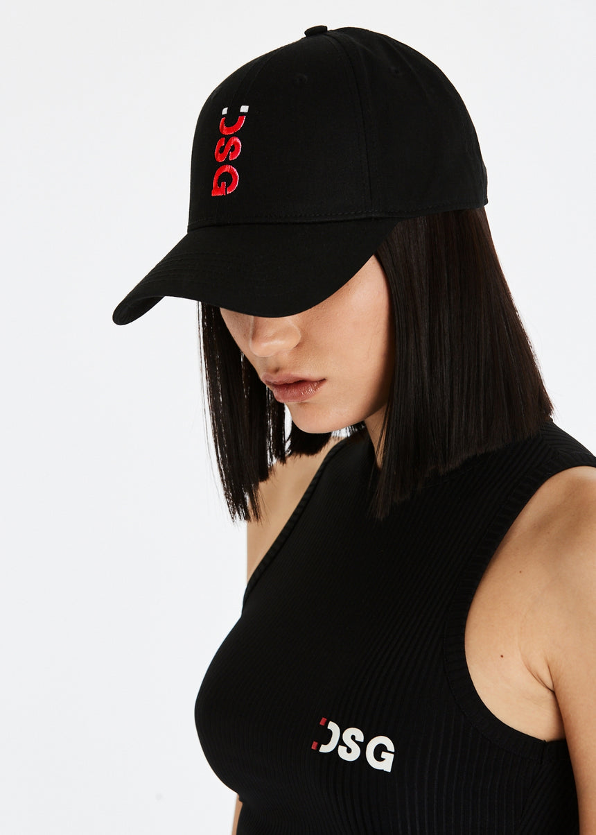 CAPPELLO DSG BASEBALL CON RICAMO ROSSO