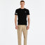 T-SHIRT ELASTICIZZATA DSG SLIM CON RICAMO E GRO