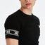 T-SHIRT ELASTICIZZATA DSG SLIM CON RICAMO E GRO