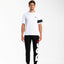 T-SHIRT DSG BIANCA CON STAMPA SMILE NERA SUL DIETRO E GRO