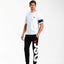 T-SHIRT DSG BIANCA CON STAMPA SMILE NERA SUL DIETRO E GRO