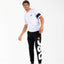 T-SHIRT DSG BIANCA CON STAMPA SMILE NERA SUL DIETRO E GRO