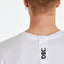 T-SHIRT DSG BIANCA CON STAMPA LOGO NERA